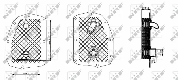 Oil Cooler, engine oil