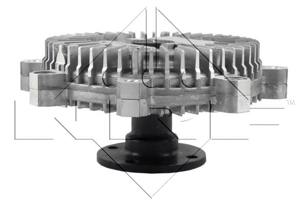 Clutch, radiator fan