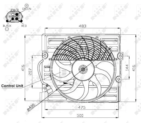 Fan, engine cooling