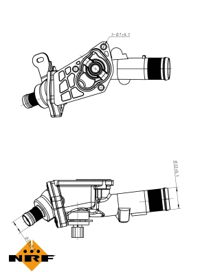 Thermostat, coolant (725078)