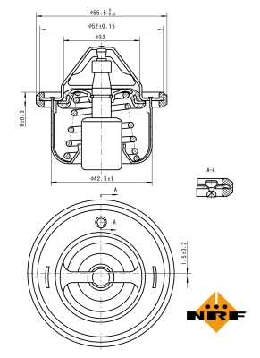 Thermostat, coolant (725127)