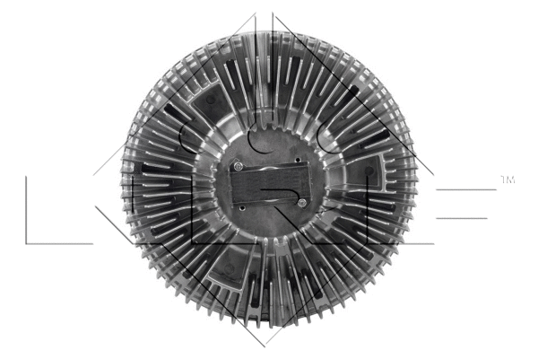 Clutch, radiator fan