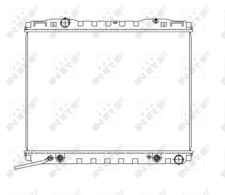 Radiator, engine cooling (53366)
