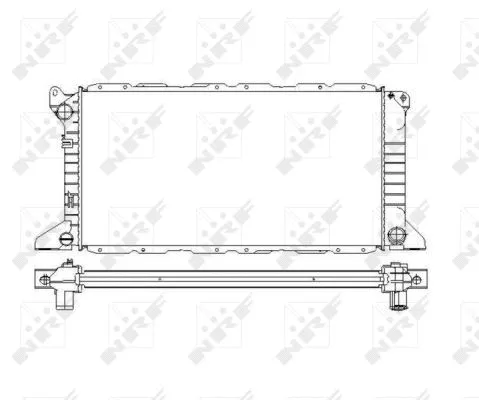 Radiator, engine cooling (54754)