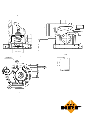 Thermostat, coolant (725153)
