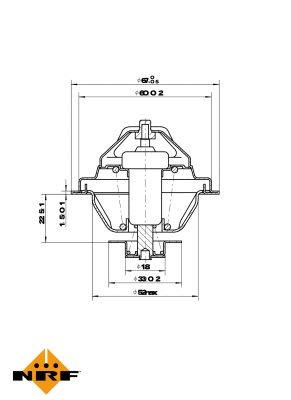 Thermostat, coolant (725162)