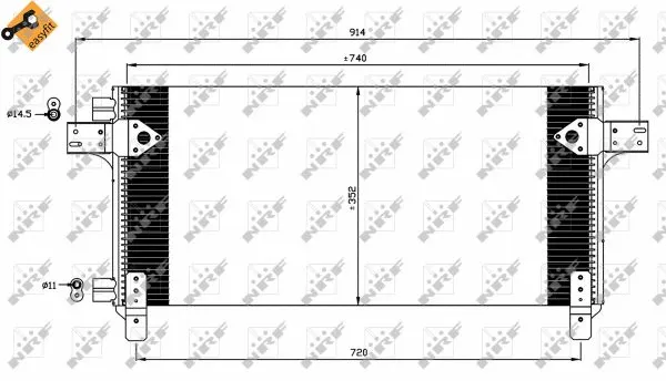 Condenser, air conditioning