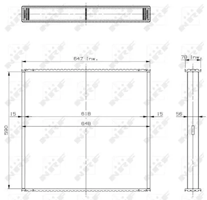 Core, radiator (29606)