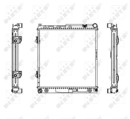 Radiator, engine cooling (506575)