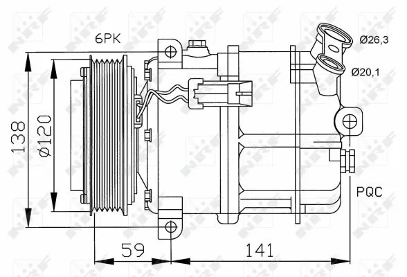 Compressor, air conditioning