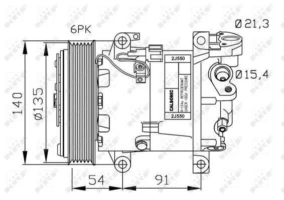 Compressor, air conditioning
