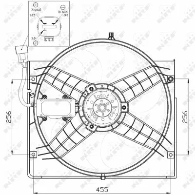Fan, engine cooling