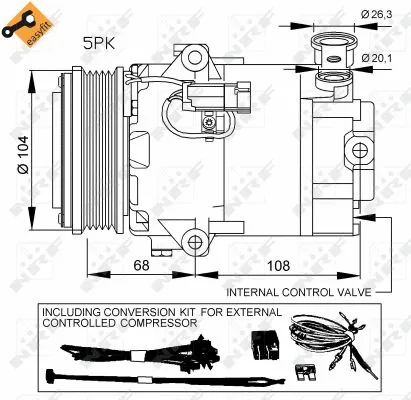 Compressor, air conditioning