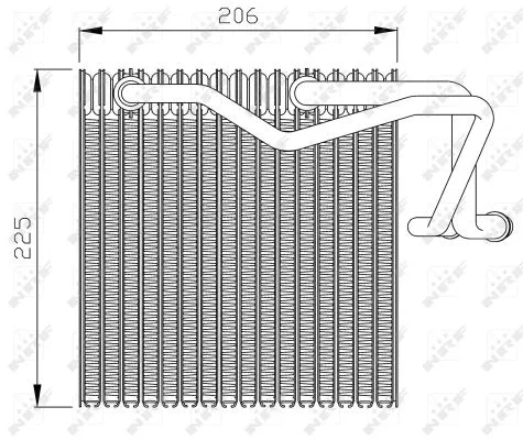 Evaporator, air conditioning