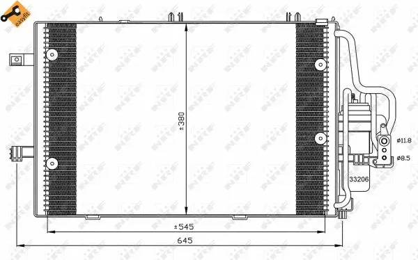 Condenser, air conditioning (35530)