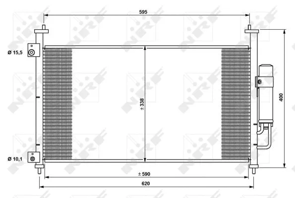 Condenser, air conditioning