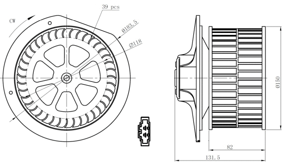 Interior Blower