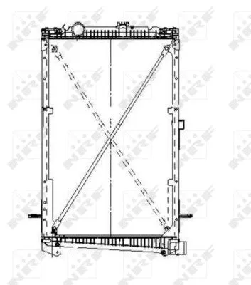 Radiator, engine cooling (519679)
