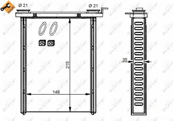 Heat Exchanger, interior heating