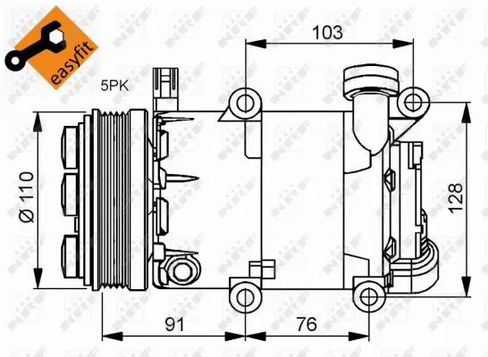 Compressor, air conditioning