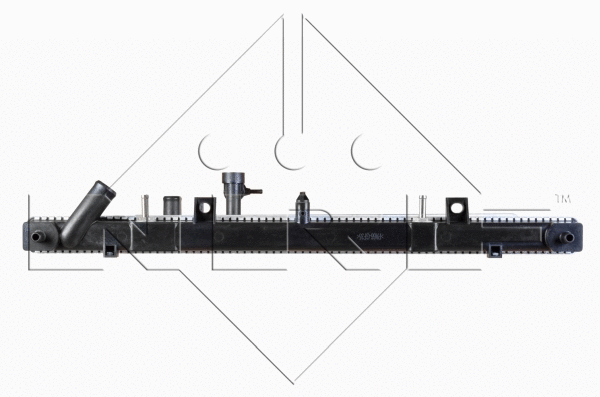 Radiator, engine cooling