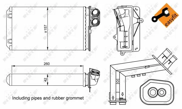 Heat Exchanger, interior heating