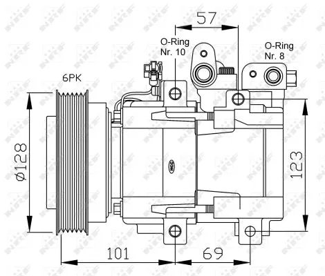 Compressor, air conditioning
