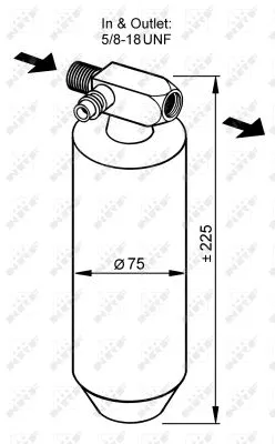 Dryer, air conditioning (33079)