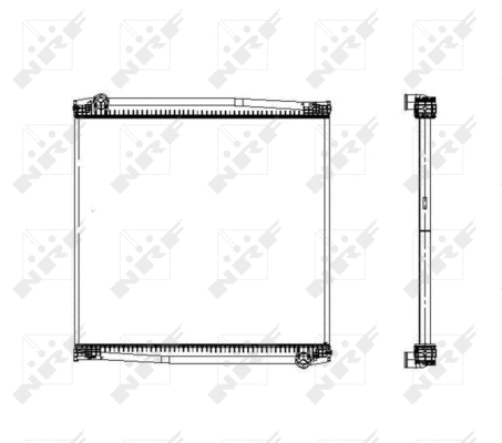 Radiator, engine cooling (509587)