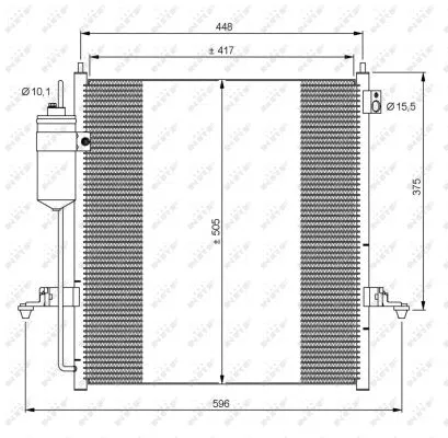 Condenser, air conditioning (35871)