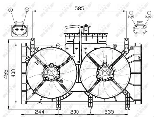 Fan, engine cooling