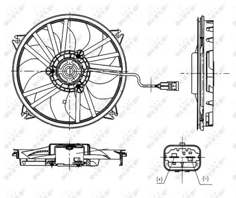 Fan, engine cooling