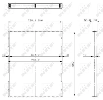 Core, radiator (29747)