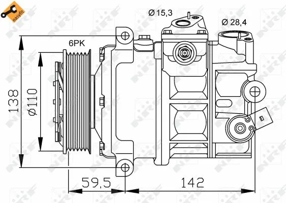 Compressor, air conditioning