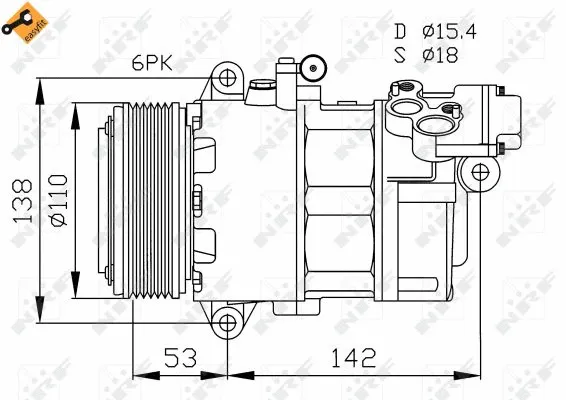 Compressor, air conditioning