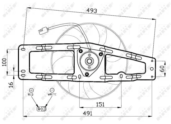 Fan, engine cooling