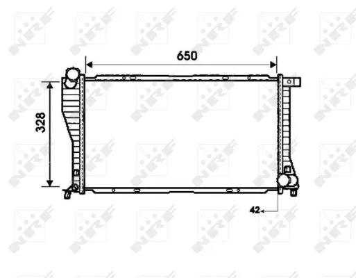 Radiator, engine cooling