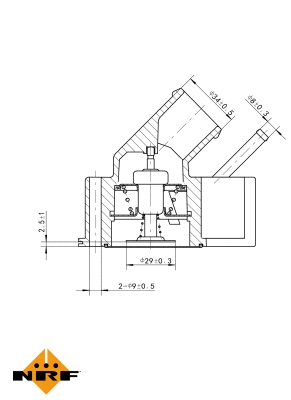 Thermostat, coolant
