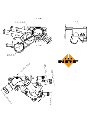 Thermostat, coolant (725121)