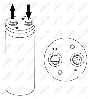 Dryer, air conditioning (33207)
