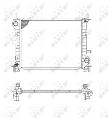 Radiator, engine cooling