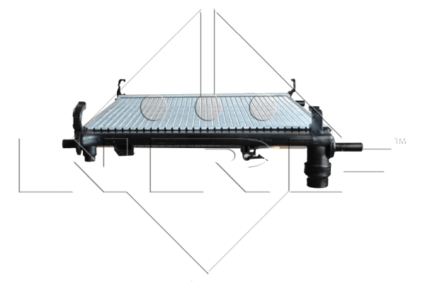 Radiator, engine cooling