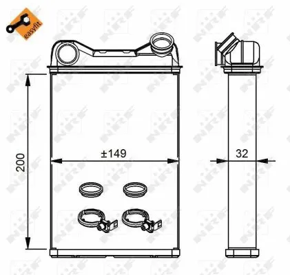 Heat Exchanger, interior heating