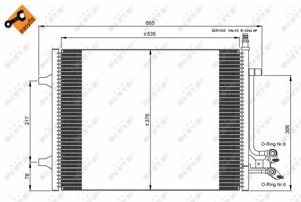 Condenser, air conditioning (35904)