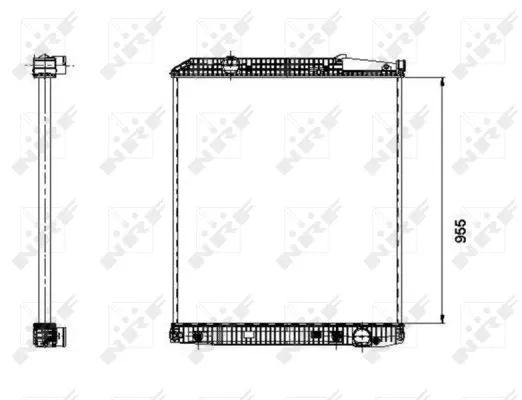 Radiator, engine cooling
