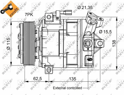 Compressor, air conditioning
