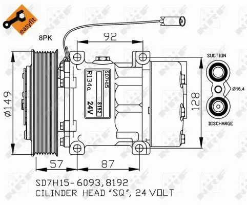 Compressor, air conditioning