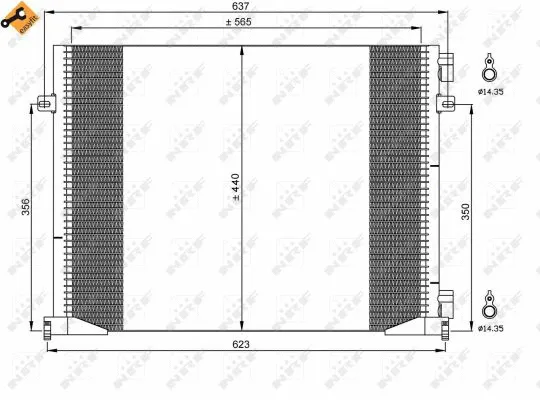 Condenser, air conditioning