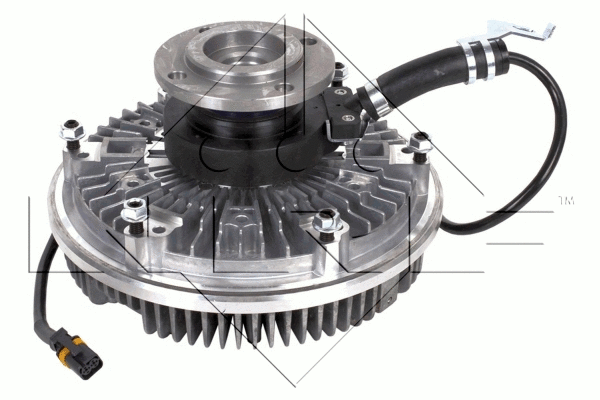 Clutch, radiator fan