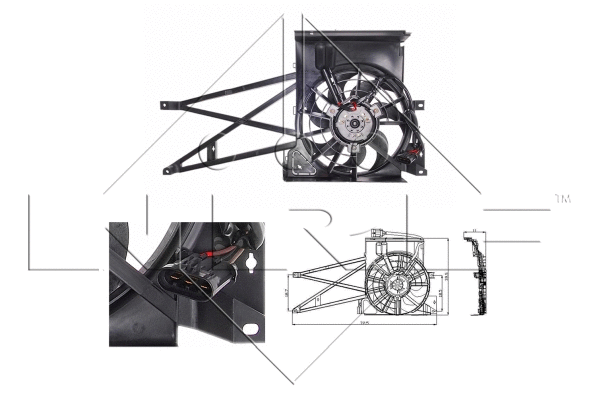 Fan, engine cooling (47013)